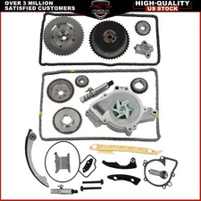Timing Chain Kit VCT Selenoid Actuator Gear For GMC Terrain 2.2L 2.4L Water Pump