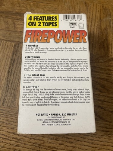 Firepower VHS - Picture 3 of 5