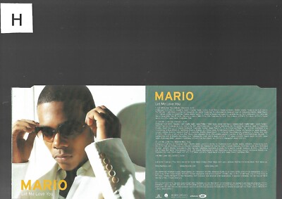Maxi CD Mario Let Me Love You aus dem Jahr 2005 CD im guten zustand
