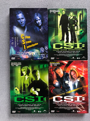 CSI CRIME SCENE INVESTIGATION: kleine Sammlung DVDs | Season 1, 2, 3 | Box Sets
