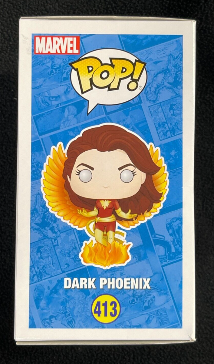 Famke Janssen Signed & Inscribed X-Men Dark Phoenix Funko Pop #413