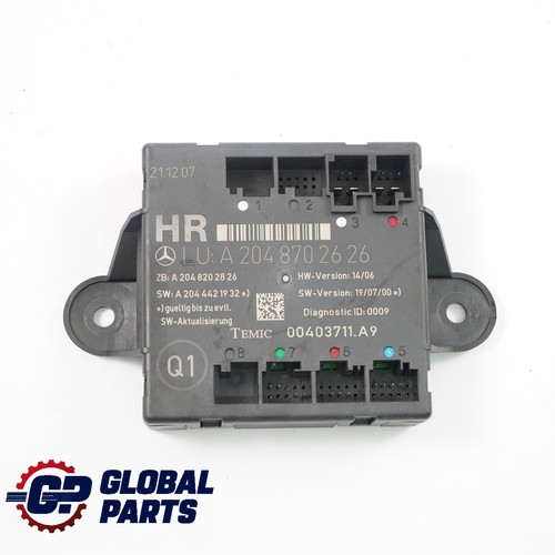 Door Module Mercedes W204 Rear
