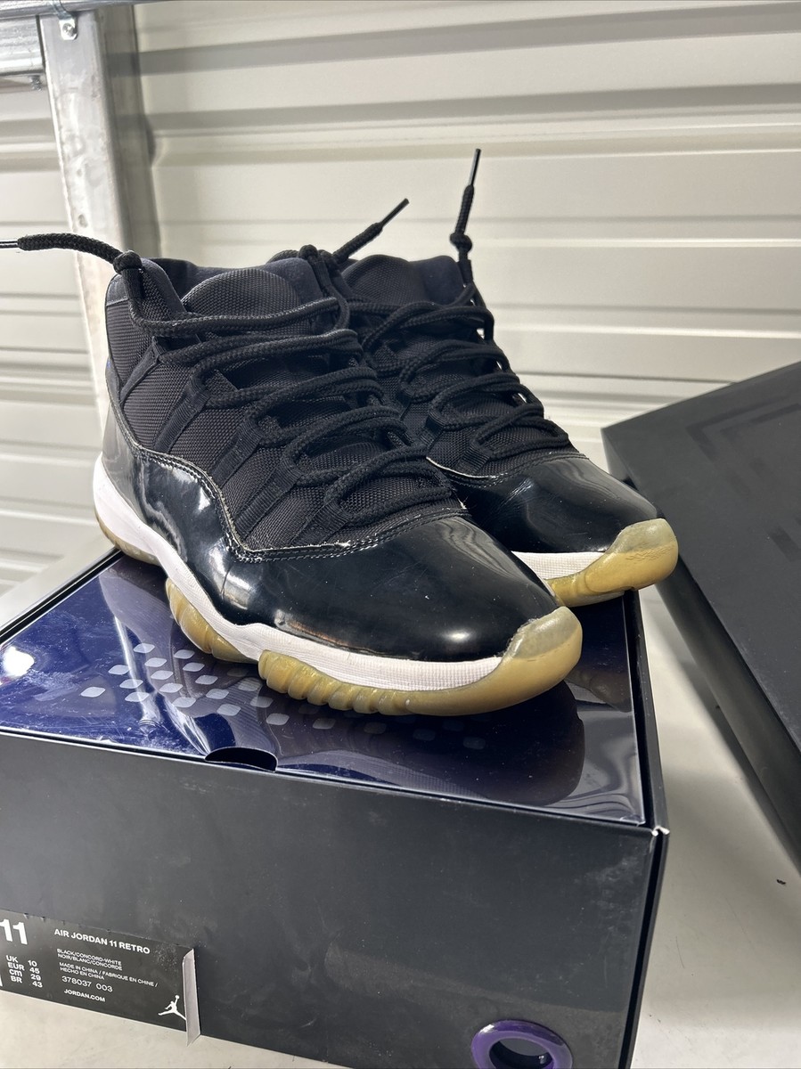 Nike Air Jordan 11 Space Jam 2016 size 11 OG 378037–003 XI Black