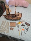 Vintage Playmobil Pirate Ship Set #3750 Parts & Pieces