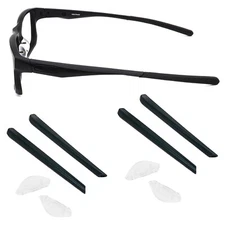 Replacement Rubber Kit Earsocks Nose Pads for Oakley Voltage OX8049 Glasses