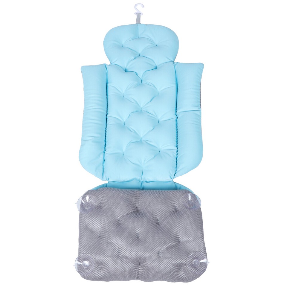 2 PCS Cushioned Bathtub Mat Full Body Pillows Nonslip Adult eBay