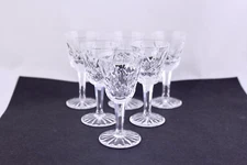 SET OF 6 WATERFORD CRYSTAL LISMORE SMALL LIQUEUR COCKTAIL/CORDIAL GLASSES - MINT