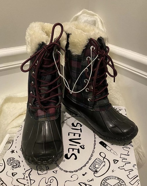 girls tall duck boots