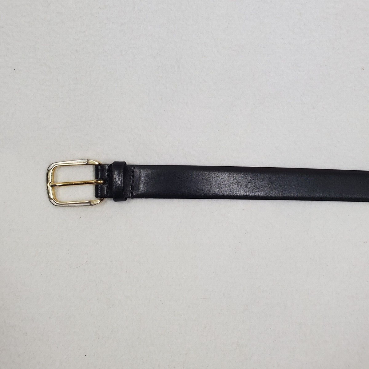Christian Dior Split Leather Belt Black Size 90 / 38 Gold Christian Dior Split Leather Belt Black Size 90 / 38 Gold