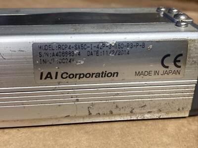 IAI RCP4-SA5C-I-42P-3-150-P3-P-B Linear Actuator ROBO IAI RCP4-SA5C-I-42P-3-150-P3-P-B Linear Actuator ROBO