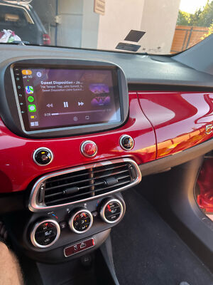 64G Für Fiat 500X 2014-2020 Android 13 Autoradio CarPlay GPS Navi RDS BT DE