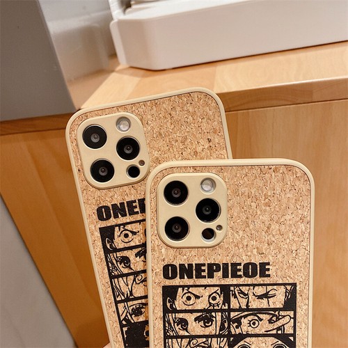 One Piece Anime Für iPhone 11 12 13 14 15 16 Case Hülle Schutzhülle Cover Kork - 第 8/10 張圖片