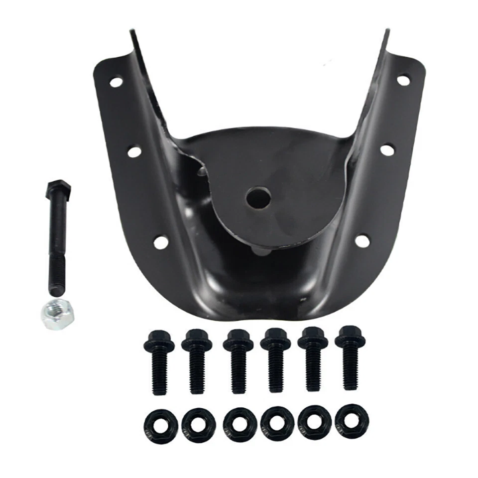 Kit de soporte de grillete de suspensión de resorte de hoja trasera de 2 piezas para camioneta Chevy GMC 94-00 Foto 2 de 4