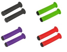 DK BMX Bicycle Grips 150mm LongNeck Plugs Black Green Purple Red Bicycles