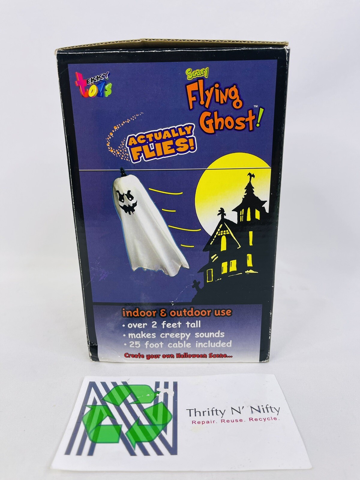 Tekky Toys SCARY FLYING GHOST Halloween Decor Prop Haunted House eBay