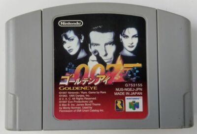 Nintendo 64 Golden Eye 007 Japan Version Cartridge Only 3319 SP | eBay