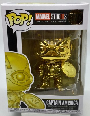 chrome captain america pop
