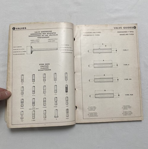 Engine Valves, Guides & Springs 1977 catalogue - Picture 4 of 10