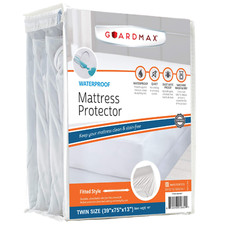 Guardmax Waterproof Fitted Mattress Protector