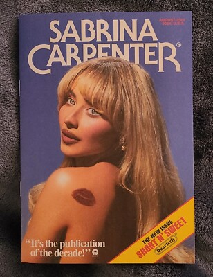 LIMITED EDITION Sabrina Carpenter Short N' Sweet Tour Zine | eBay