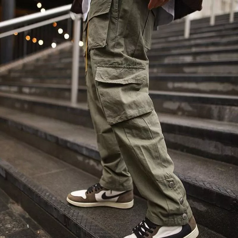 Cargo Pocket Jogger Streetwear Cargo Jogger Pants Men's Trousers