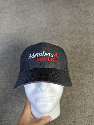 American Red Cross Hat Cap Strap Back Mens One Size Gray Embroidered Logo
