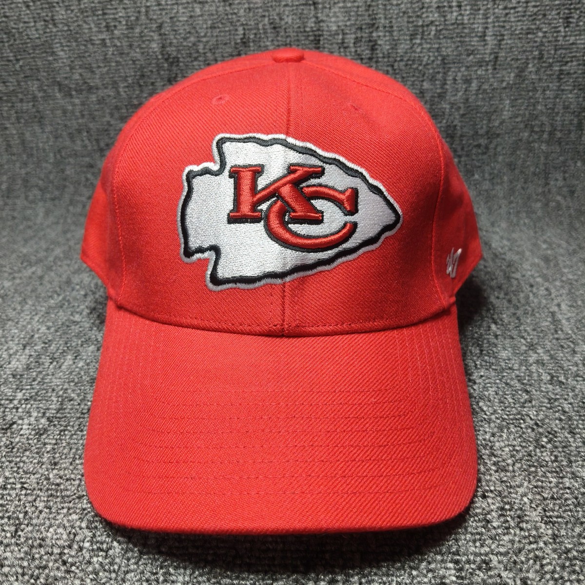 '47 Brand NFL Kansas City Chiefs Red Adjustable Strapback Baseball Cap Hat Z0941