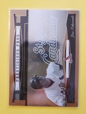 2005 Playoff Prestige Prestigious Pros Bronze #PP94 Jim Edmonds 42/100 Cardinals