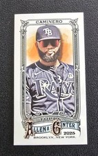 2025 Topps Allen & Ginter Baseball #72 JUNIOR CAMINERO Base Mini