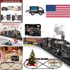 Large Electric Train Set for Christmas Glowin...