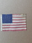 36-Star Hand-Sewn Silk Parade Flag, Civil War Era (1864-1867)
