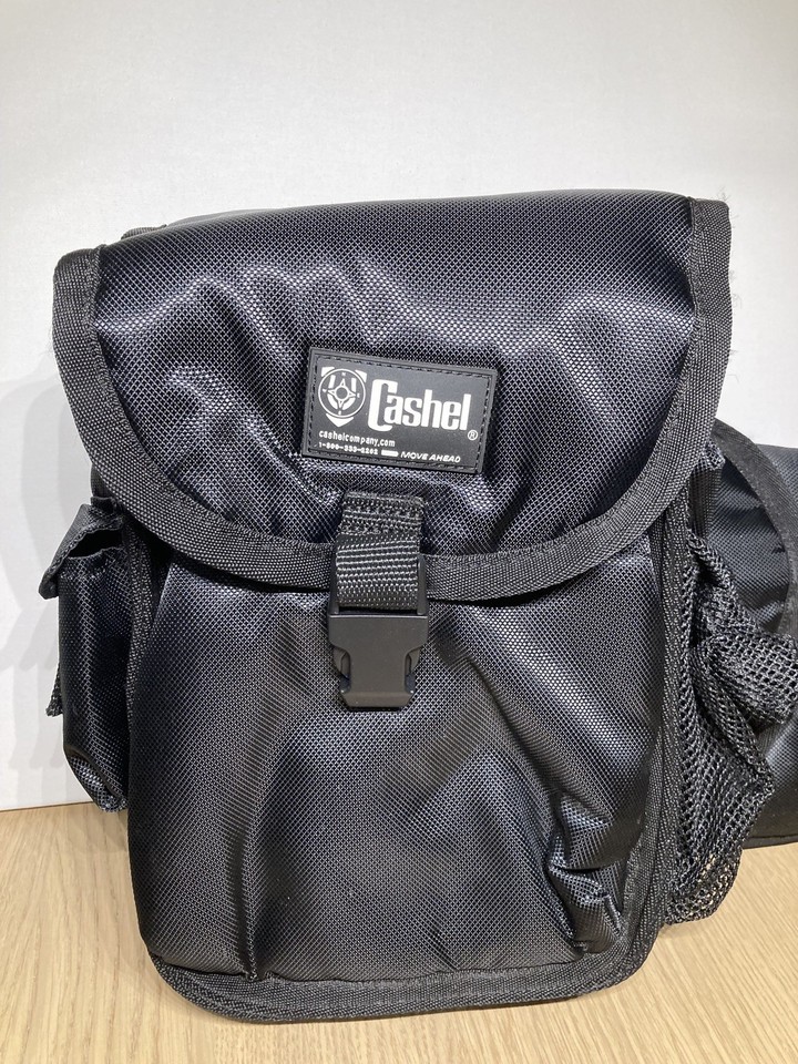 Sacoche De Selle Cashel Horn – Comme Neuve, Jamais Servie, Modèle SB-HB-LBBH-BLA