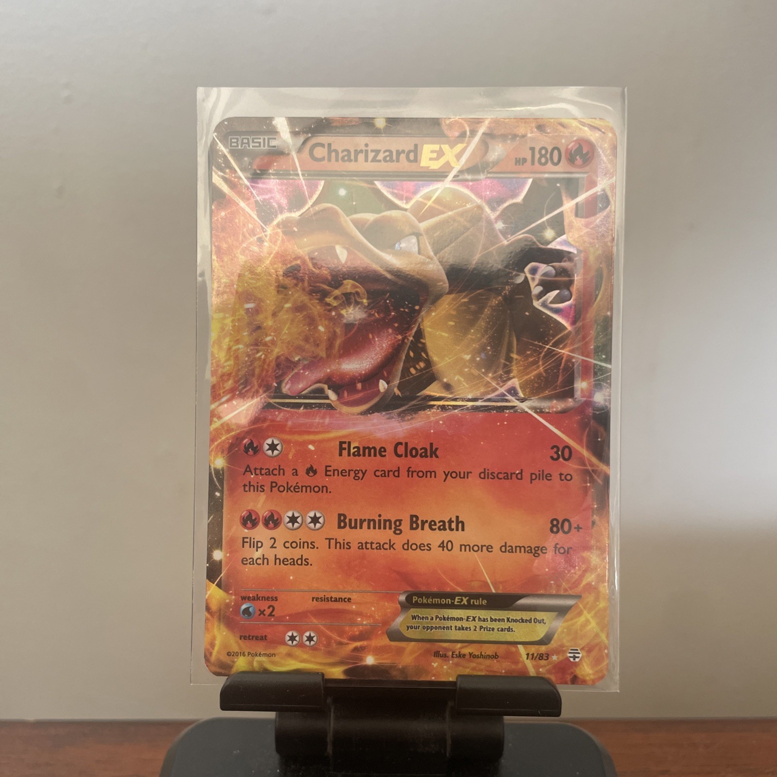 Charizard EX 11/83 Generations Ultra Rare Holo Pokemon Card 2016 LP BG3