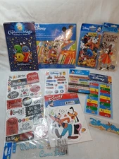 Disney Scrapbooking Supplies Lot OF EK Success Stickers