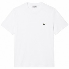 Lacoste Classic Fit T-Shirt Men’s Cotton Summer Crew Neck Tee Embroidered Logo