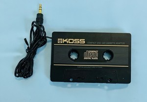 KOSS CD20 Compact Disc Car Cassette Adapter for CD/MP3/Smartphone player