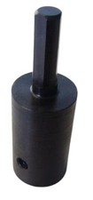 Made in USA - 3/8 Drive Flat Round Chuck - Annular Cutter Bit Adapter Tool wi...