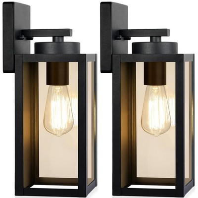 Outdoor Wall Light Fixtures, Exterior Waterproof Wall Lanterns, Porch Sconces Li