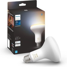LED Smart Bulb BR30 Philips Hue White Ambiance Bluetooth 1 Pack Bulbs Compatible