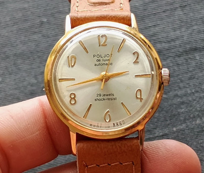 POLJOT de luxe Automatik Mechanisch 29 Gio UdSSR Uhr UdSSR