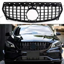 GT Style Front Grille Grill For Mercedes CLA Class W117 C117 X117 AMG 2013-2019