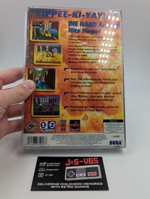 Sega Saturn Die Hard Arcade Disc w/ Case Back Cover No Manual