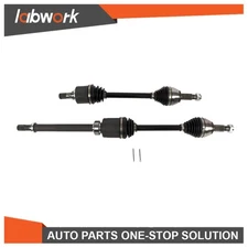 Labwork Pair Front CV Axle Shaft 2007 - 2013 For Nissan Altima Gas 2.5L Auto CVT