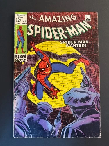 Amazing Spider-Man #70 - 1st Cameo of Vanessa Fisk (1969) Good+