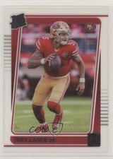 2021 Panini Clearly Donruss Rated Rookie Trey Lance #54 uk2