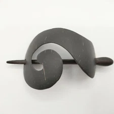 JURGEN LEHL Hairpins and pins hair accessory Charcoal gray 5-0512G∞