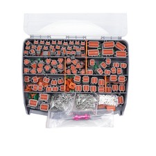 706 Pcs for Deutsch DT Connector Kit, Gray 2 3 4 6 8 12 Pin for DT Connectors...
