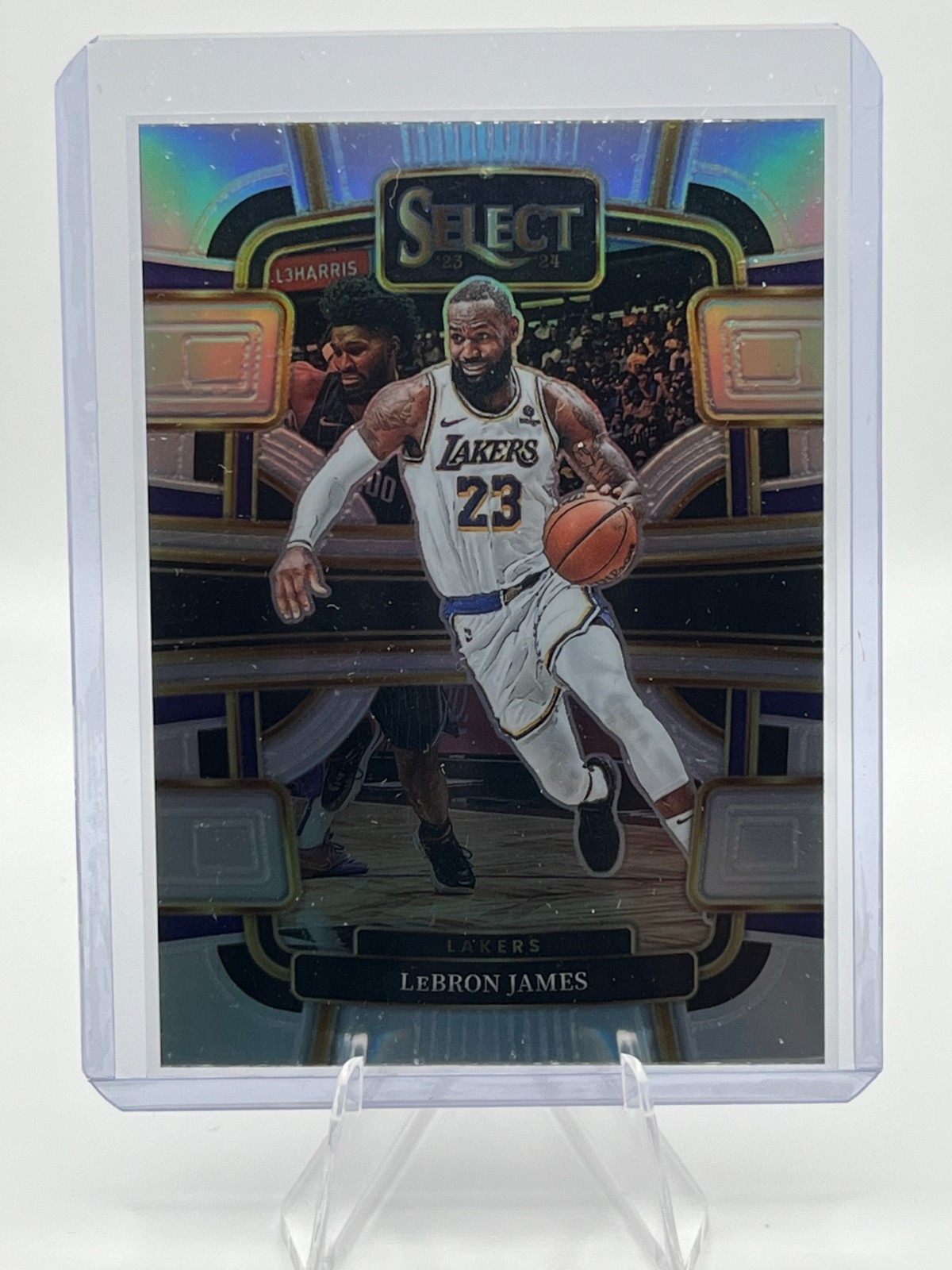 2023-24 Panini Select - Concourse LeBron James #66 Silver Prizm