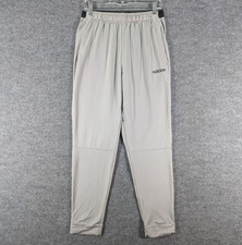 Adidas Climalite Gray Athletic Training Pants Youth Size Large Tapered Track Gym