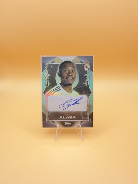 Topps Real Madrid Los Blancos 2025/26 David Alaba /75 Autograph